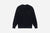 3Sixteen Cotton Crewneck Sweater in Black