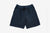 3Sixteen Drawstring Shorts in Black Overdye Jacquard