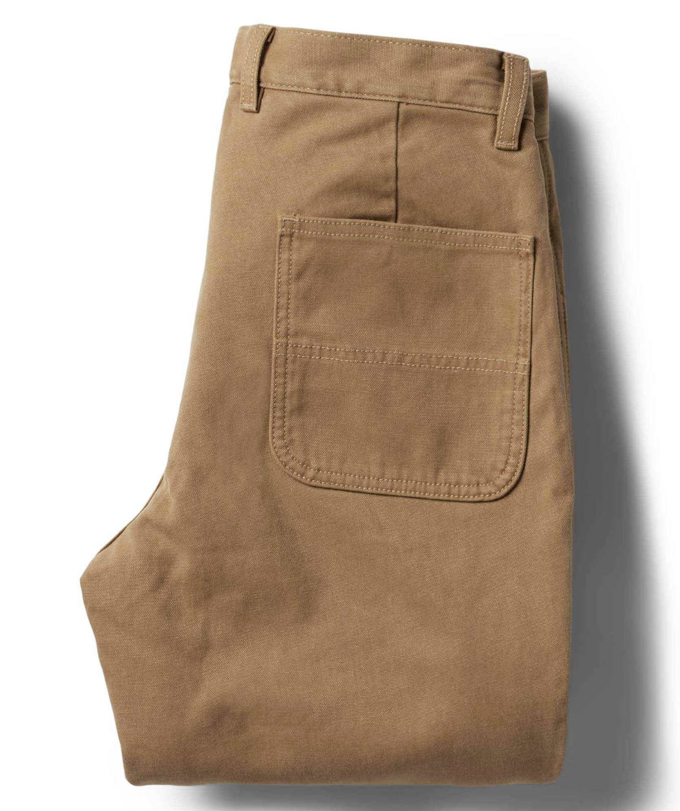 Taylor Stitch Lined Chore Pant in Tobacco Boss Duck