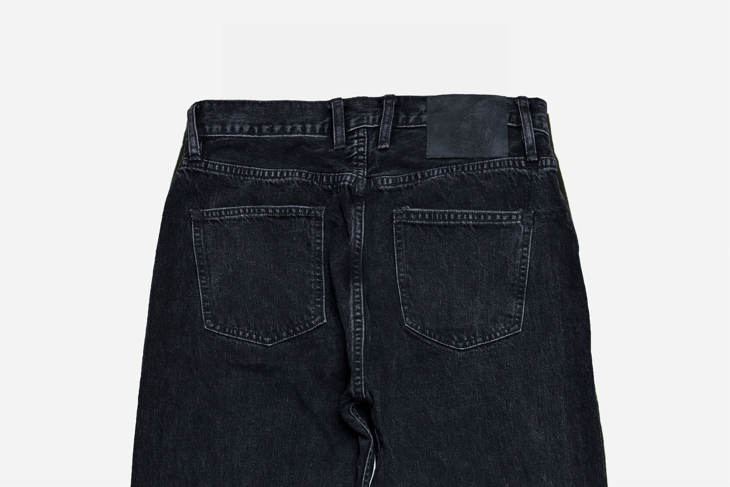 3Sixteen Classic Straight in Stonewashed Double Black CS-222xs