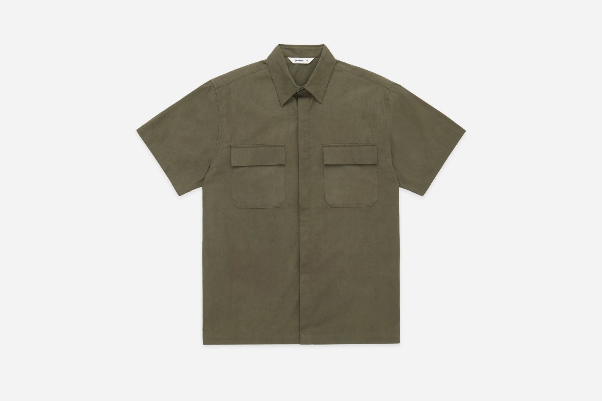 3Sixteen Garage Shirt in Moss