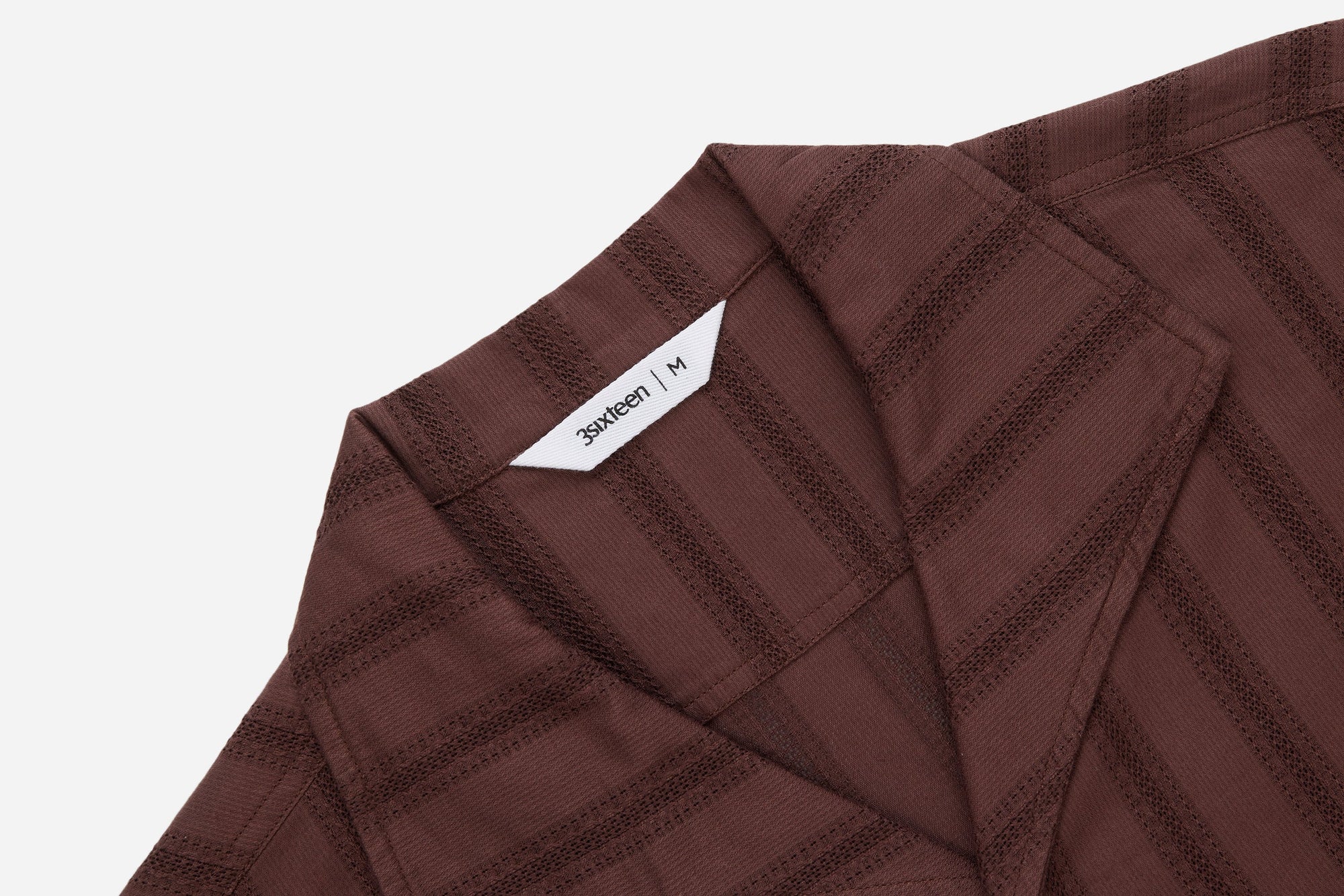 3Sixteen Leisure Shirt in Brick Lace Weave