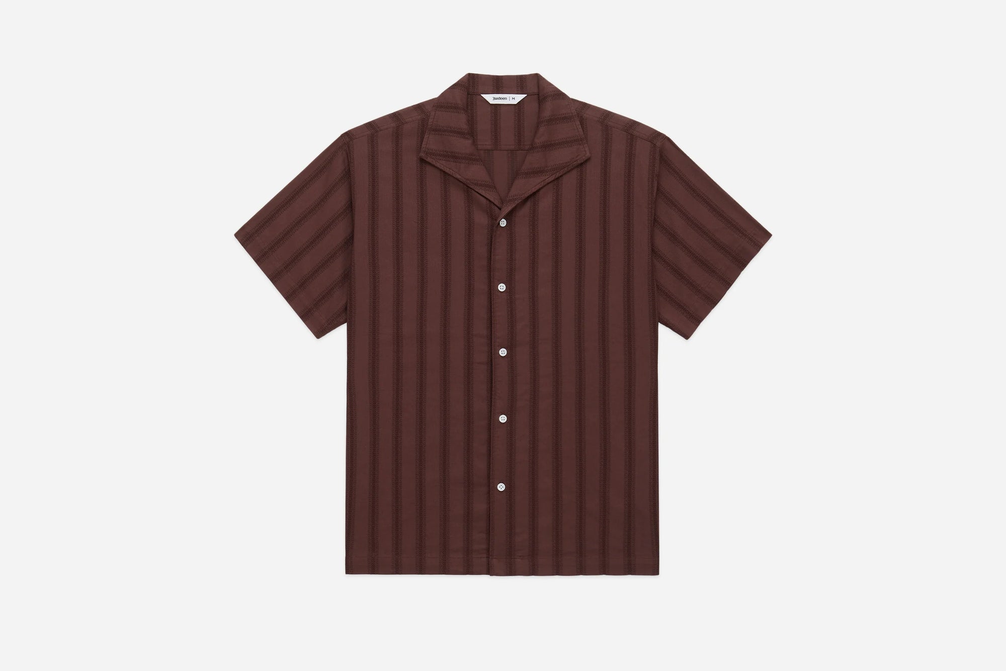 3Sixteen Leisure Shirt in Brick Lace Weave