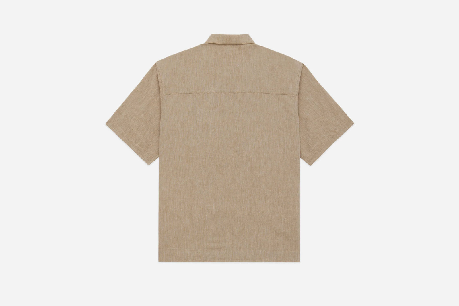 3Sixteen Short Sleeve Loop Shirt in Khaki Linen/Cotton