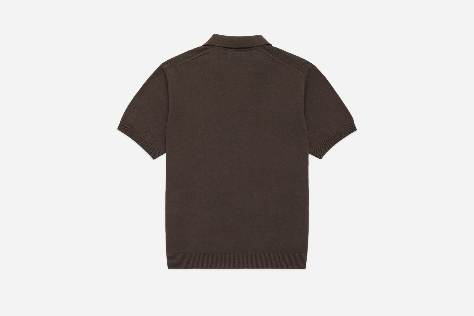 3Sixteen Knit Polo in Earth Pima Cotton