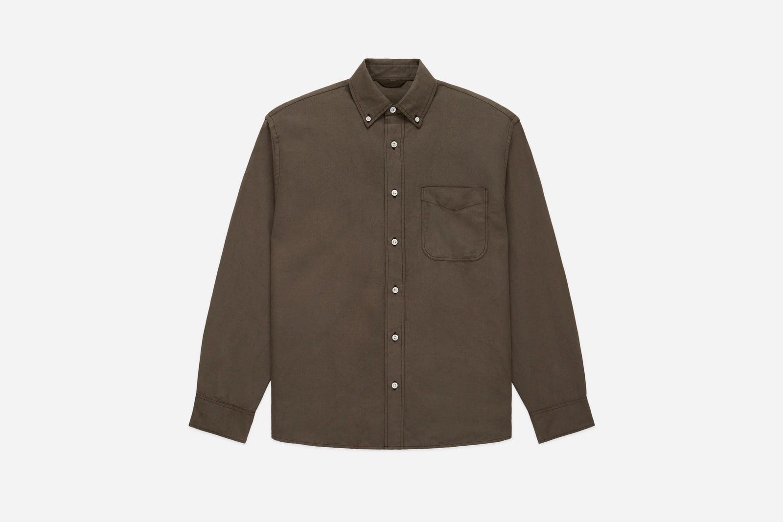 3Sixteen Big Oxford in Espresso Hemp