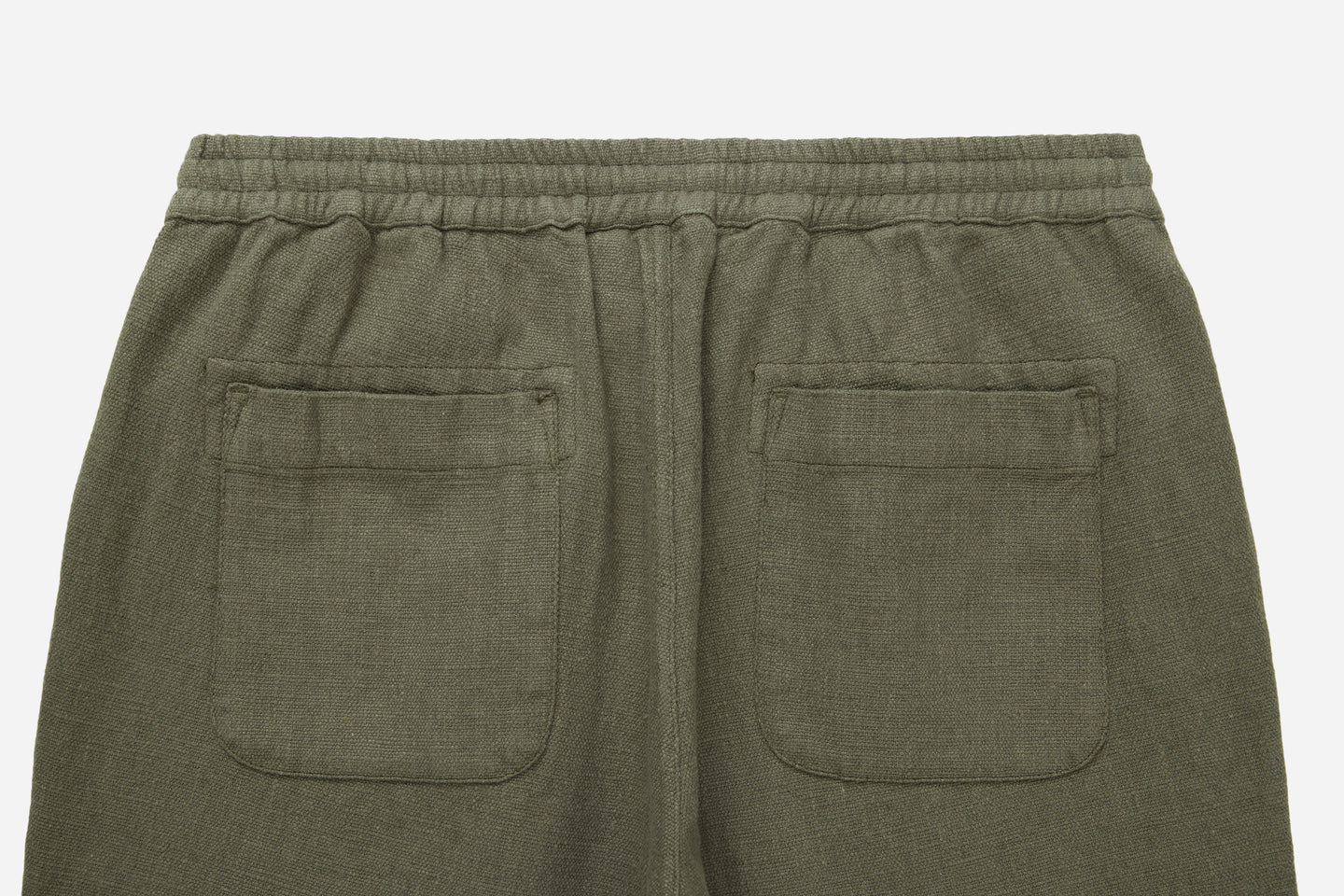 3Sixteen Easy Pant in Olive Cotton/Linen