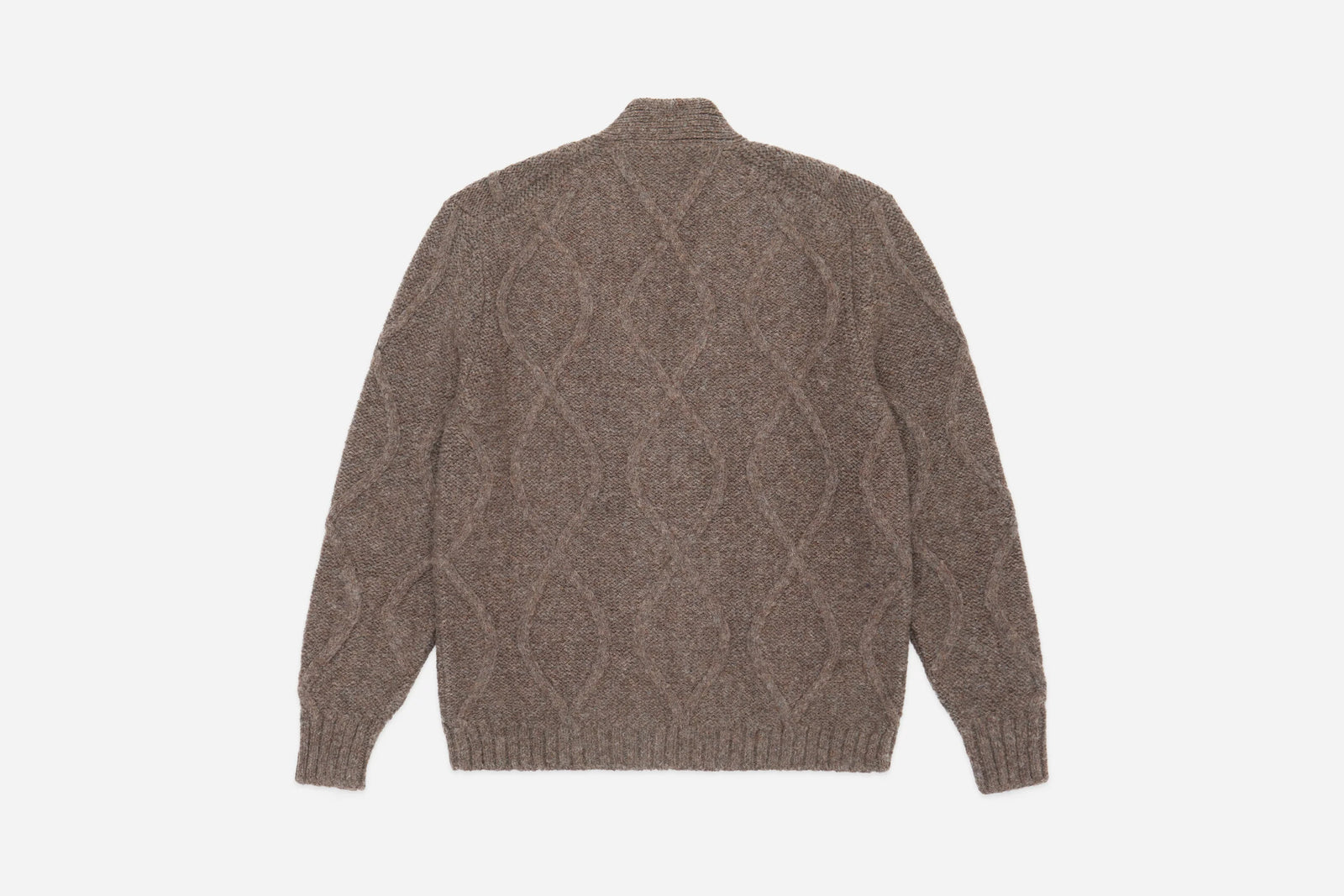 3Sixteen Alpaca Liner Cardigan in Oak