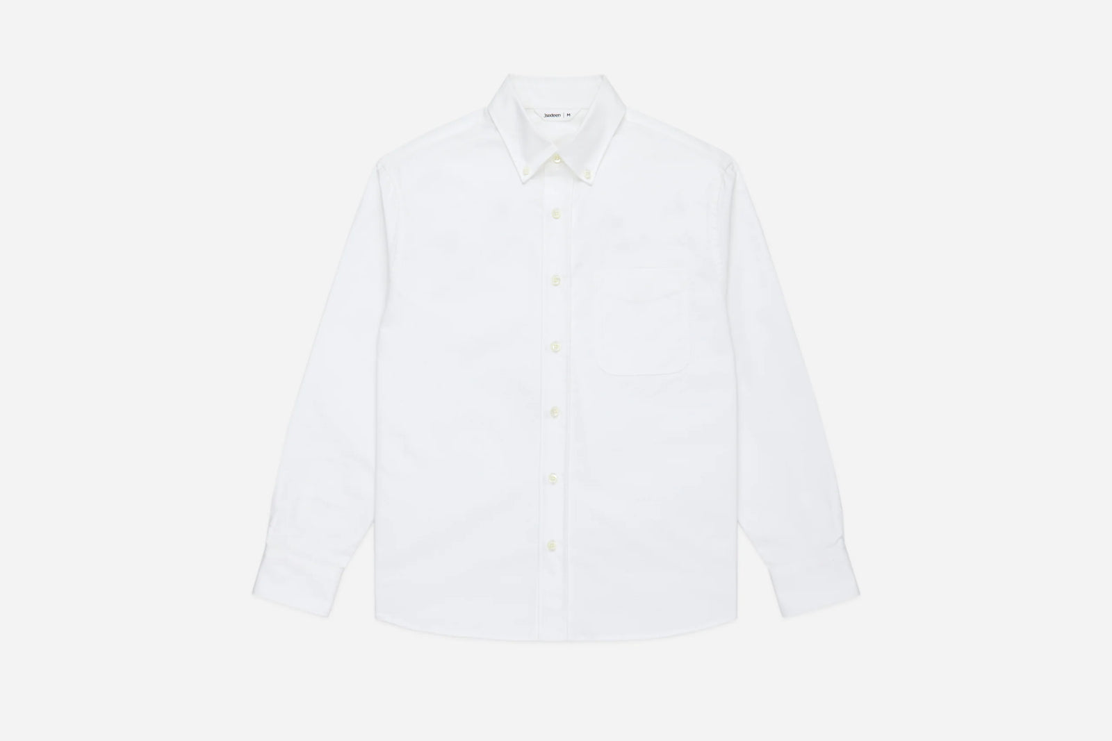 3Sixteen Big Oxford Shirt in White