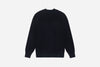 3Sixteen Cotton Crewneck Sweater in Black