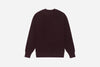 3Sixteen Cotton Crewneck Sweater in Burgundy