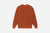 3Sixteen Cotton Crewneck Sweater in Rust
