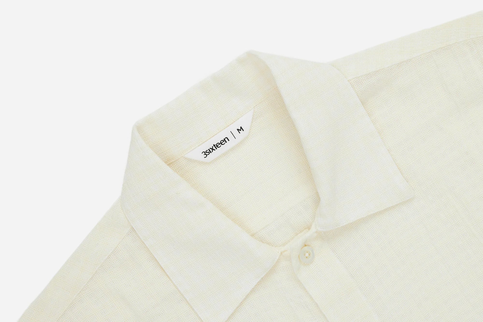 3Sixteen Resort Shirt in Natural Gauze