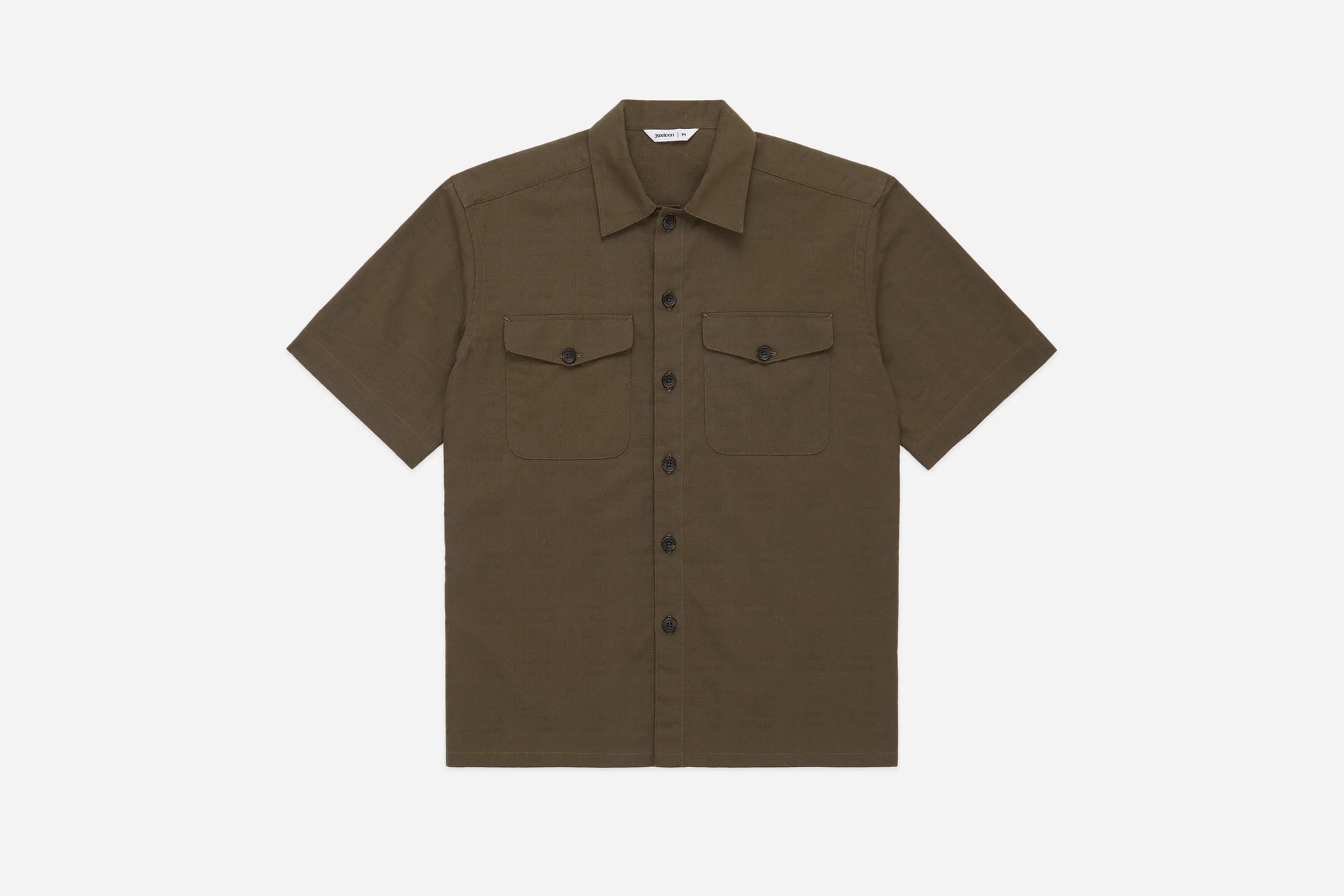 3Sixteen Safari Shirt in Drab Barkcloth