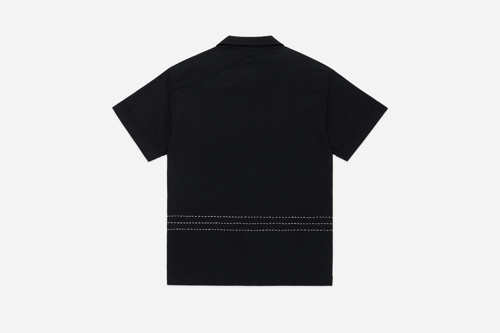 3Sixteen Vacation Shirt in Hand Stitch Black