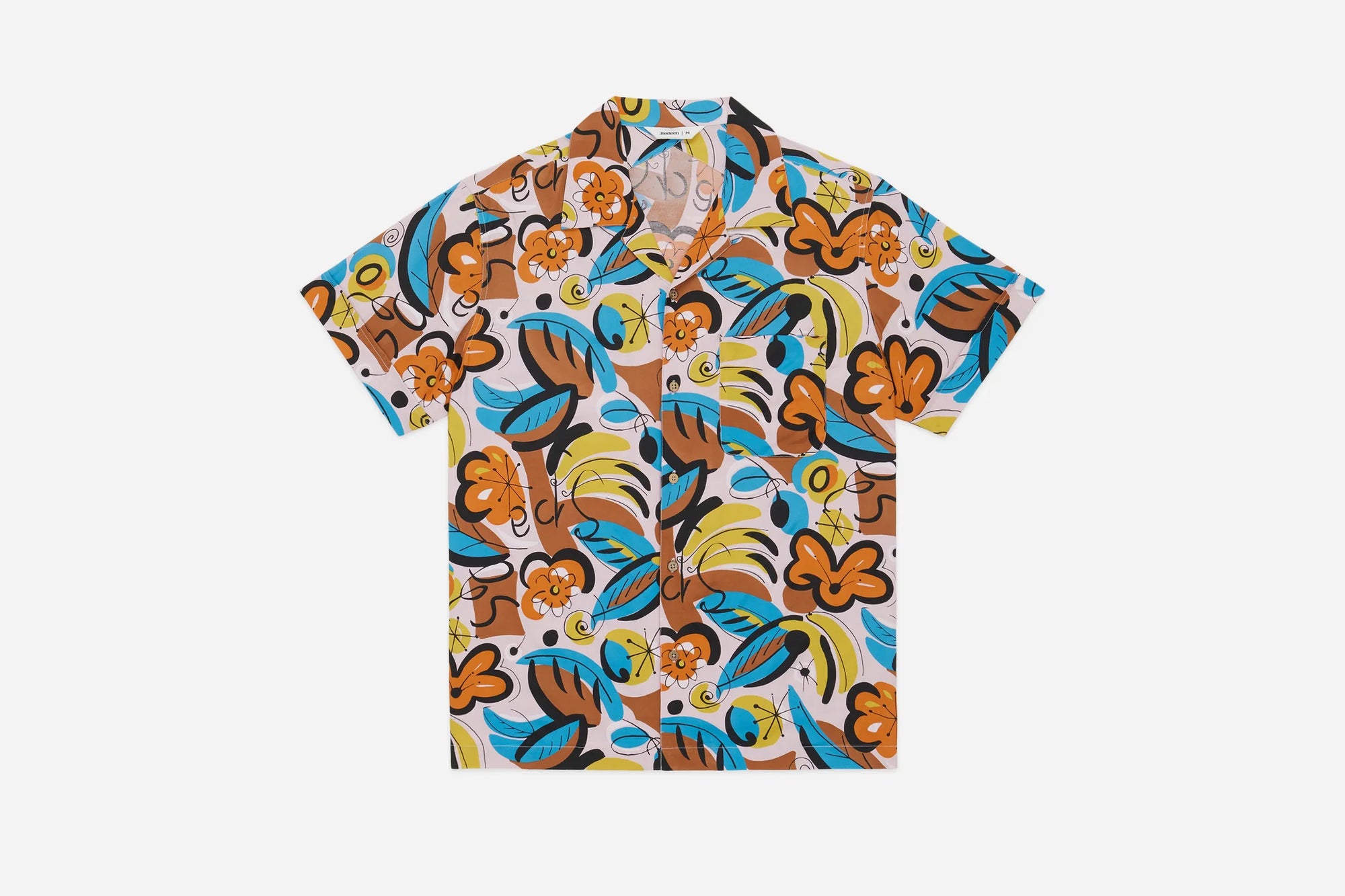 3Sixteen Vacation Shirt in Tropical Print