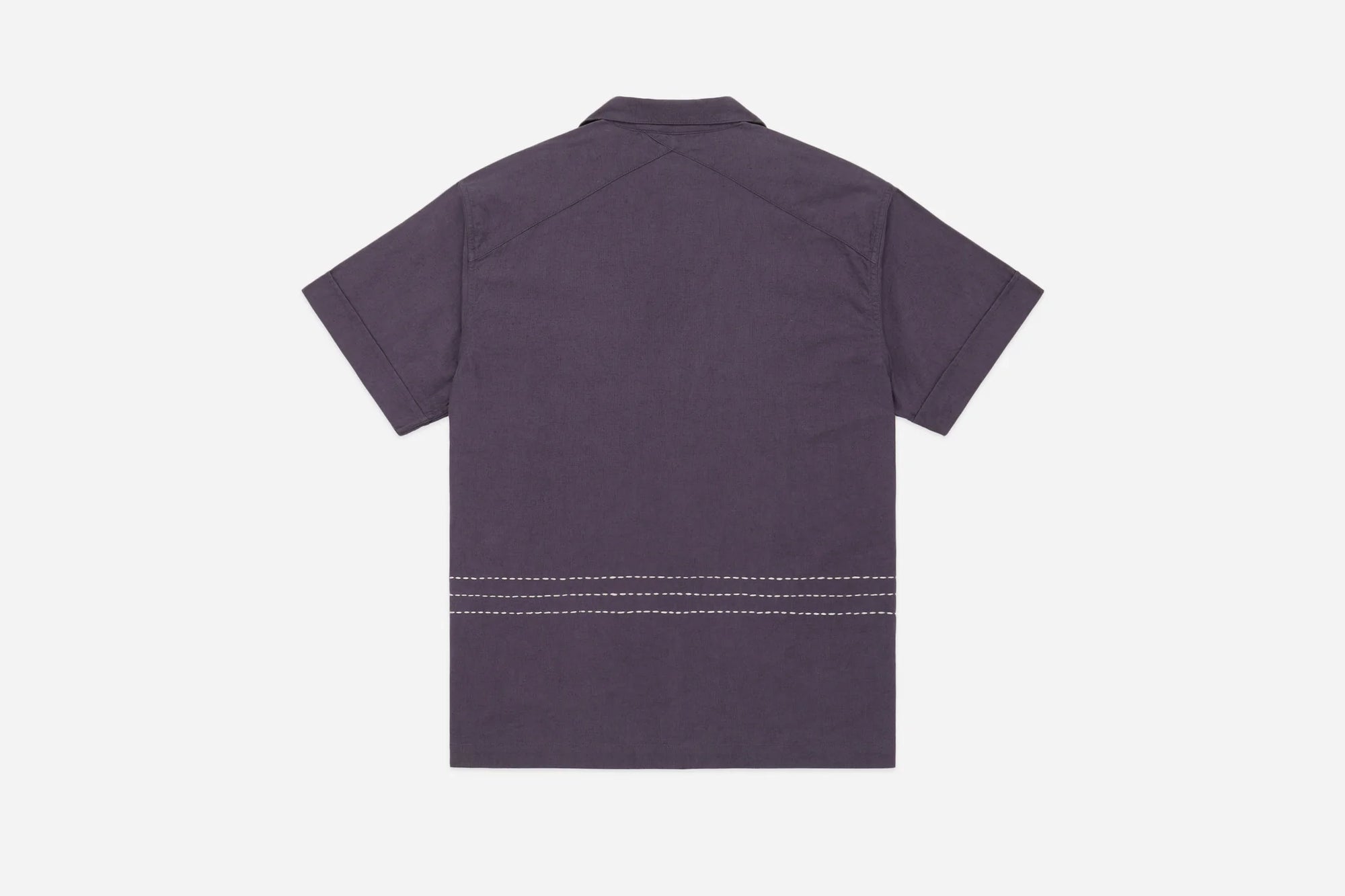 3Sixteen Vacation Shirt in Hand Stitch Plum