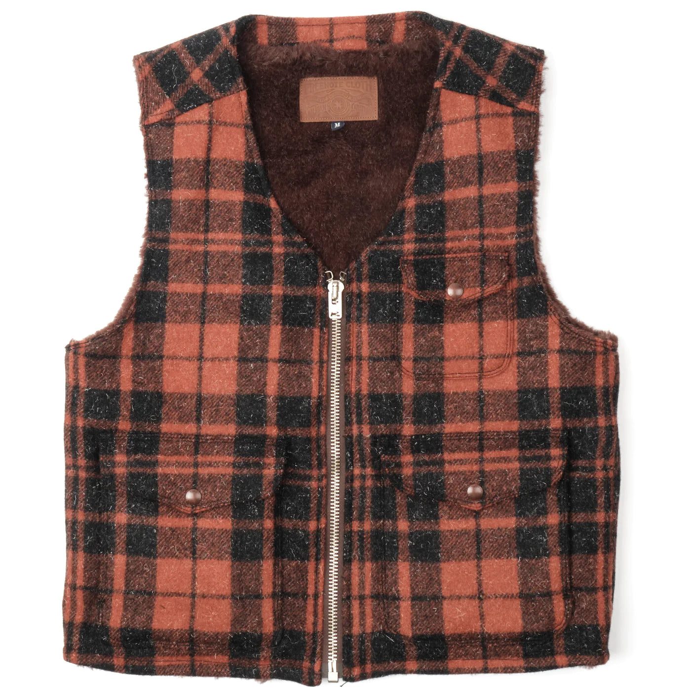 Freenote Cloth Teamster Vest in Picante