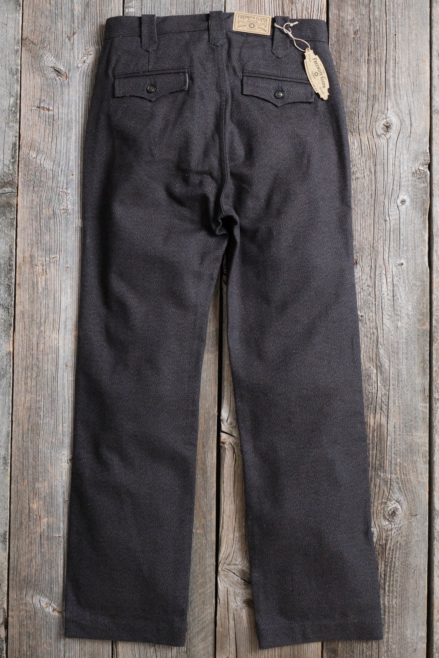 Freenote Cloth Duster Pant in Charcoal