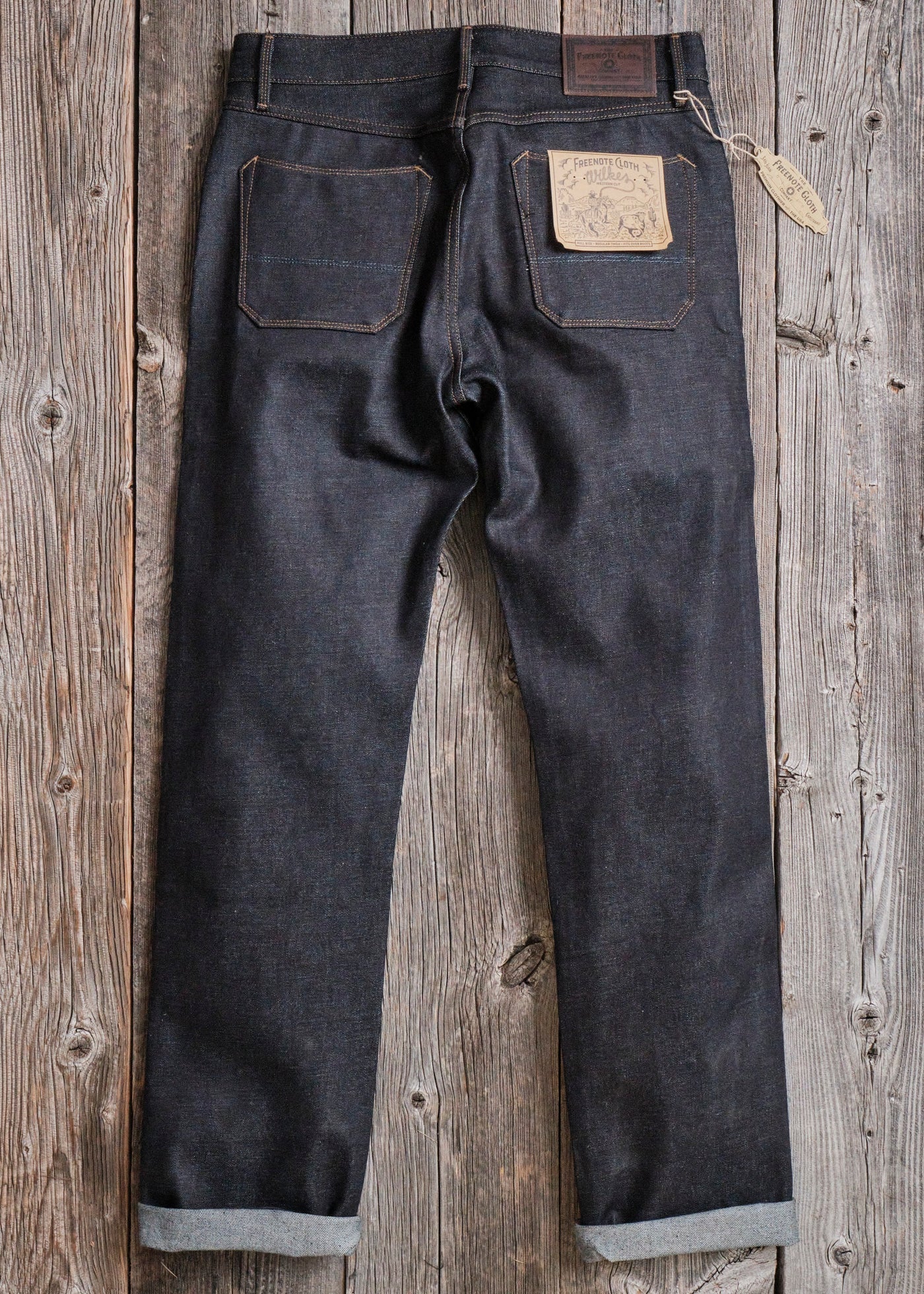 Freenote Cloth Wilkes Western Cut in 14.5 Ounce Kaihara Denim