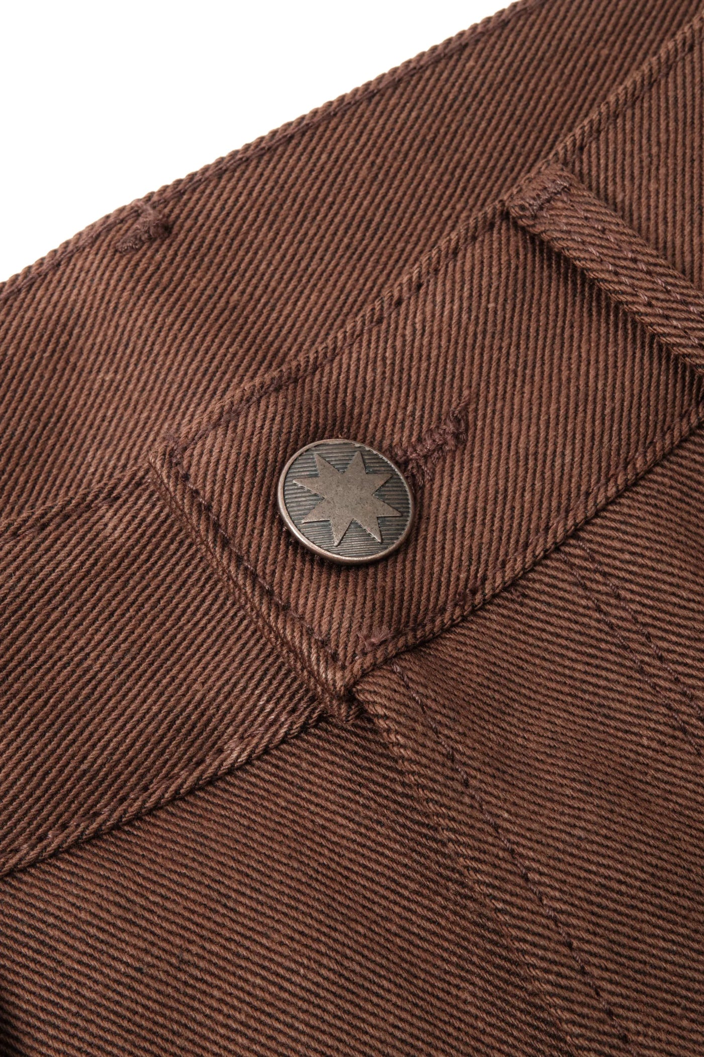 Freenote Cloth Rios Slim Straight in 15 Ounce Dark Brown