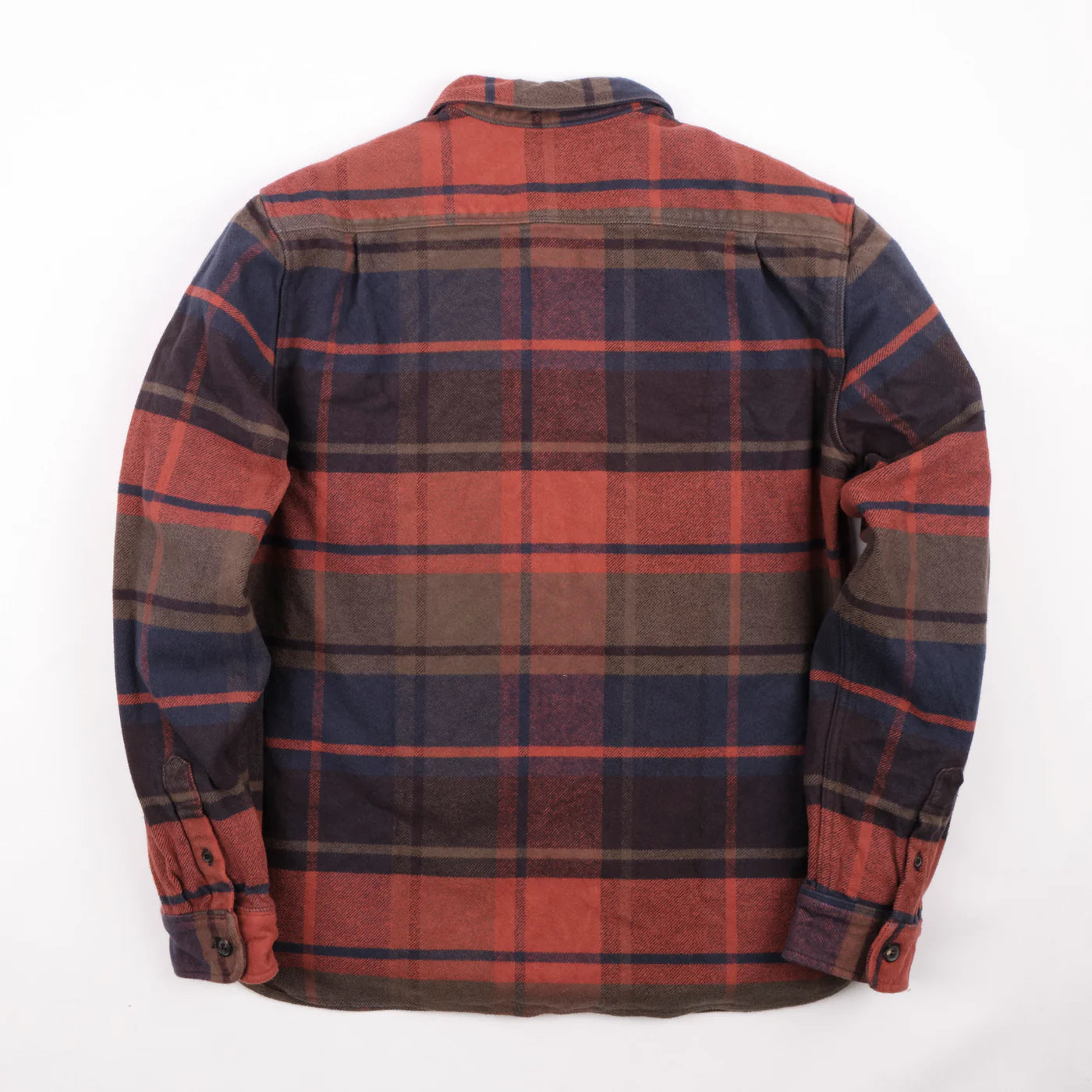Freenote Cloth Benson in Moss Plaid