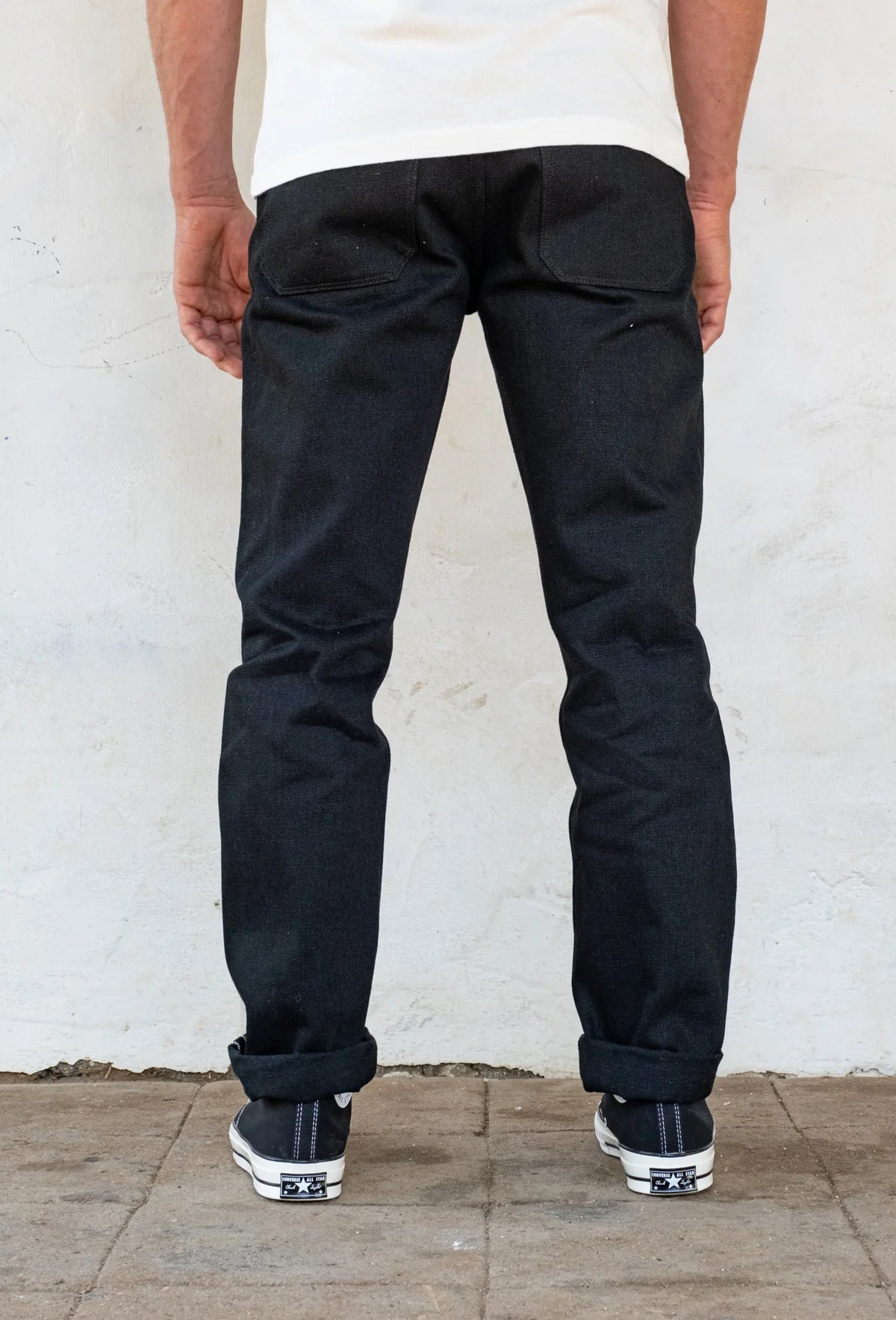 Freenote Cloth Portola Classic Taper in 17 Ounce Black Denim
