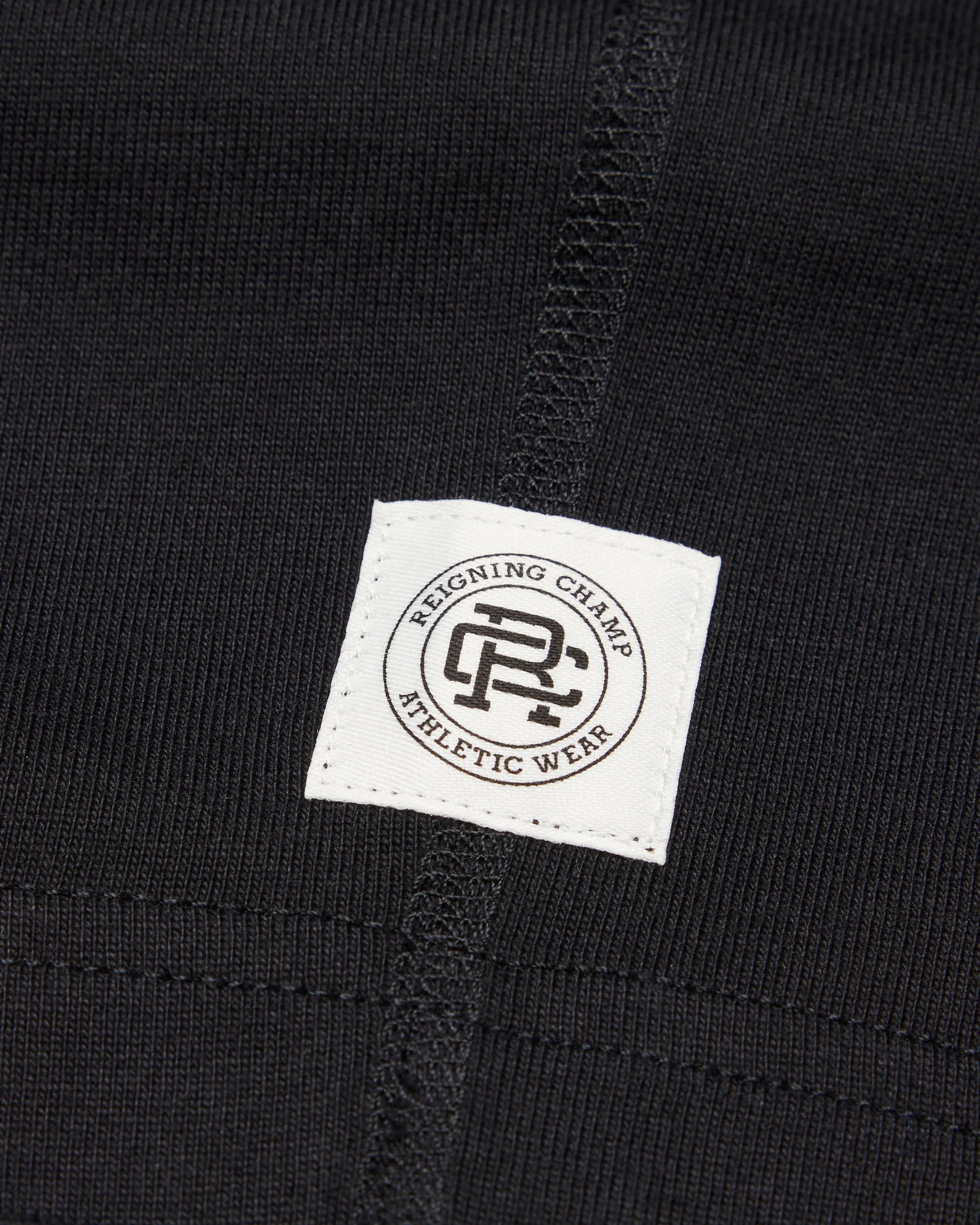 Reigning Champ Mid Weight Jersey T-Shirt in Black