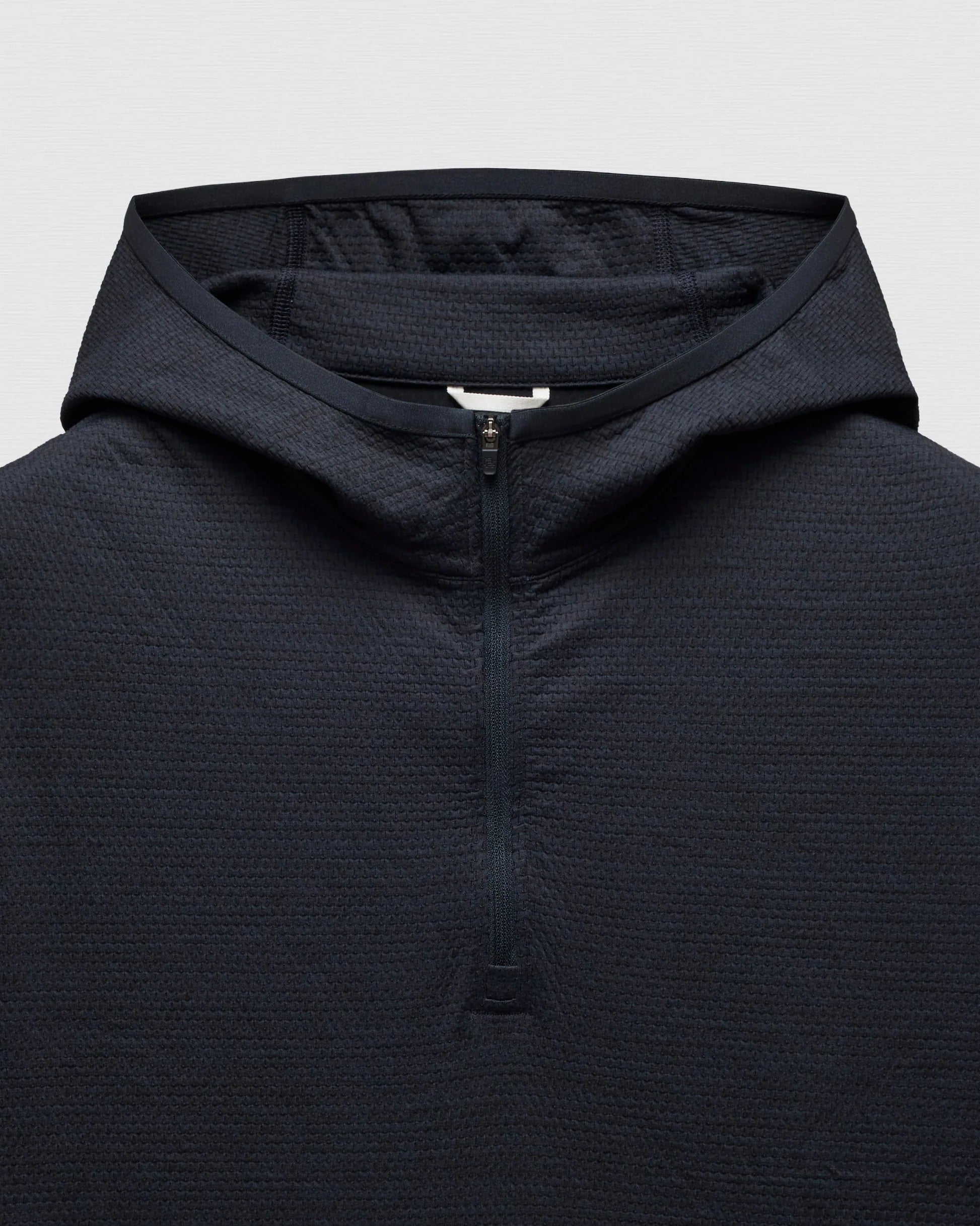Reigning Champ Solotex Mesh Tiebreak Hoodie in Navy