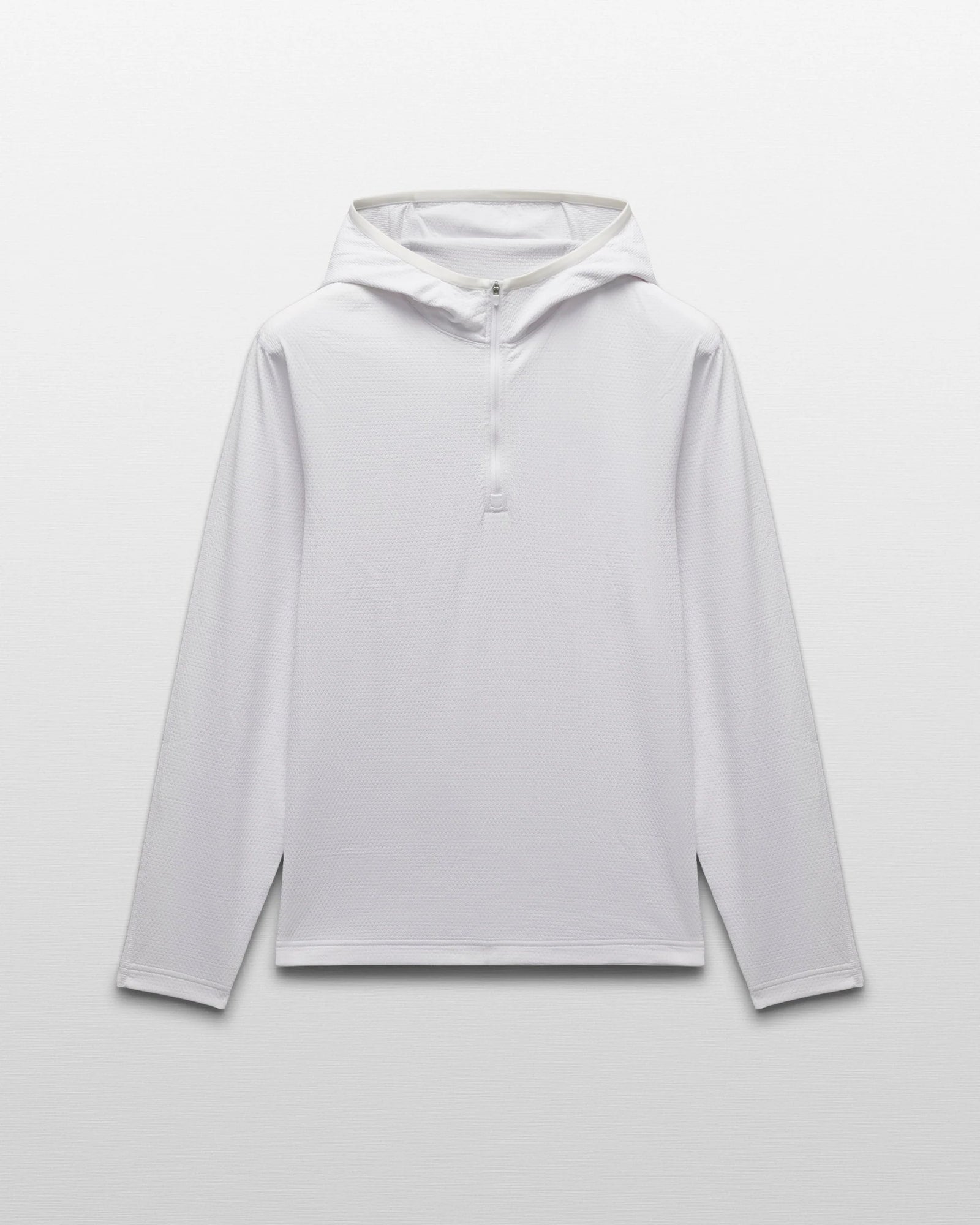 Reigning Champ Solotex Mesh Tiebreak Hoodie in White