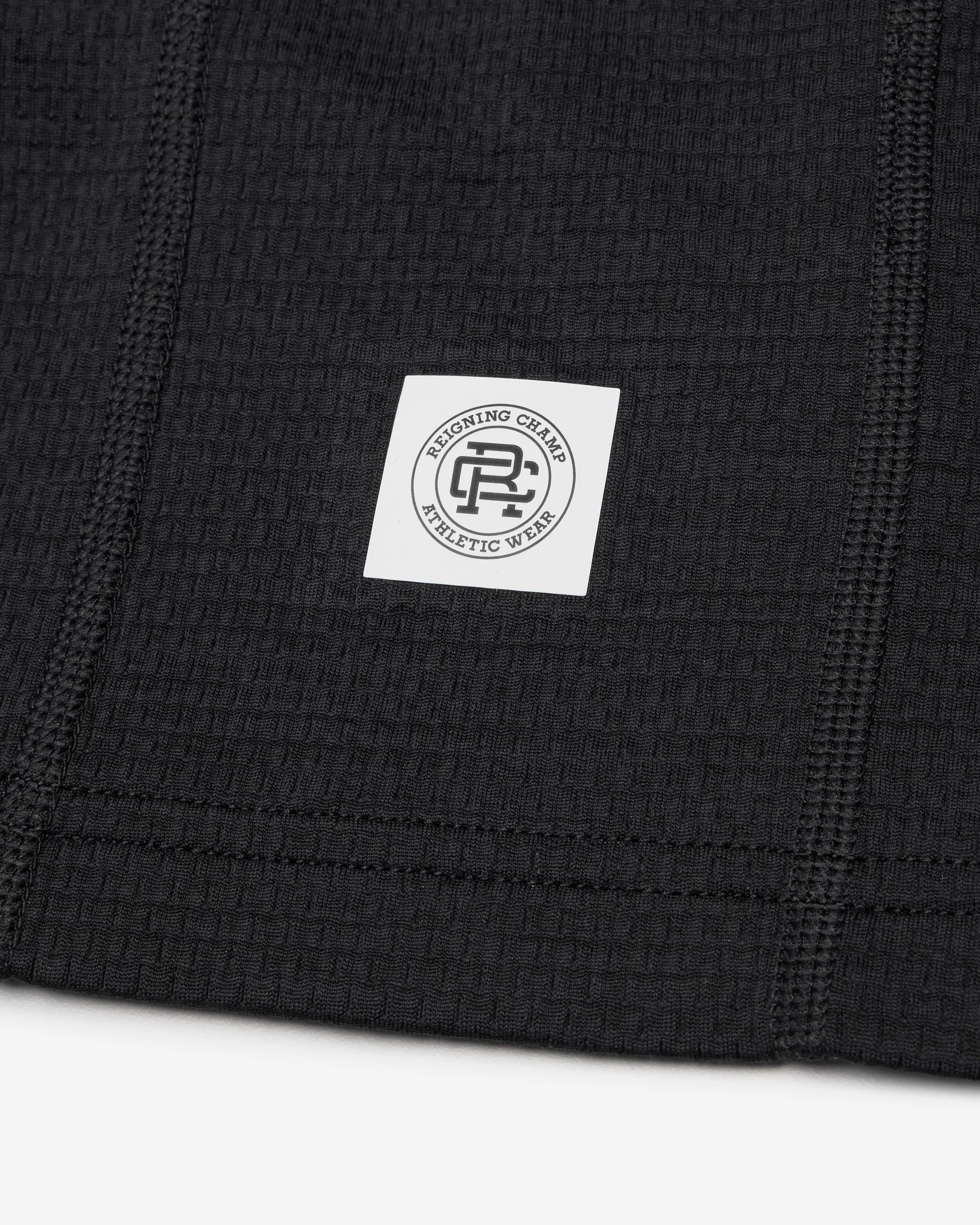 Reigning Champ Solotex Mesh Tiebreak 7&quot; Short in Heather Black