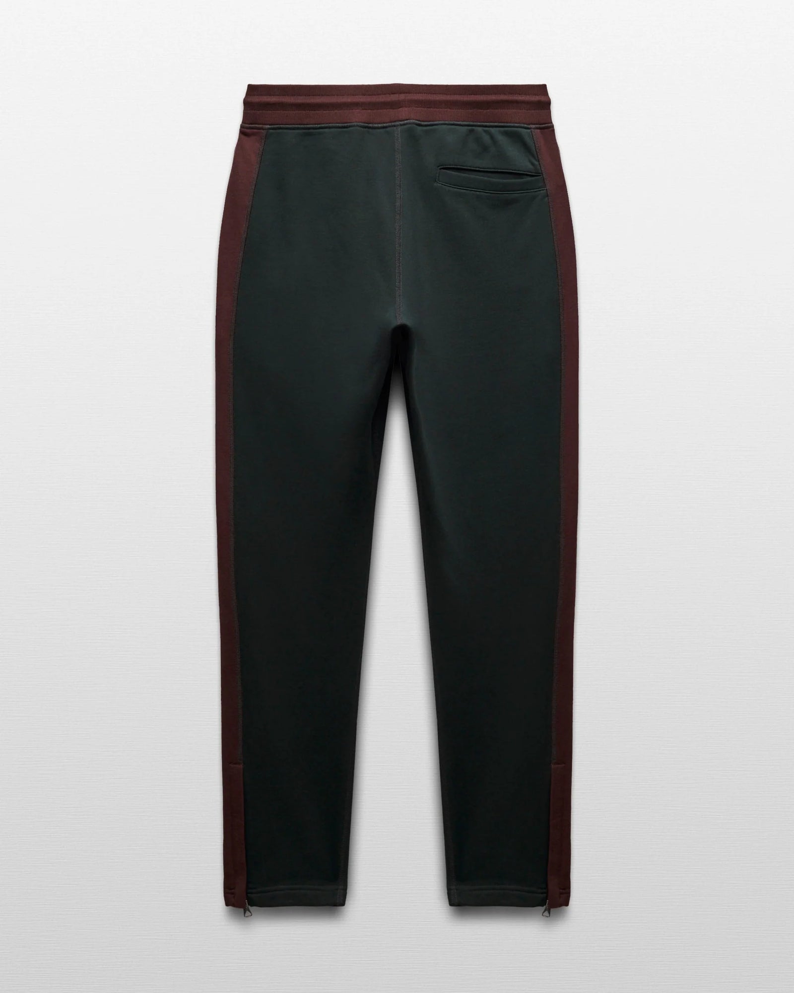 Reigning Champ Mid Weight Terry Racer Sweatpant in Petrol-Oxblood
