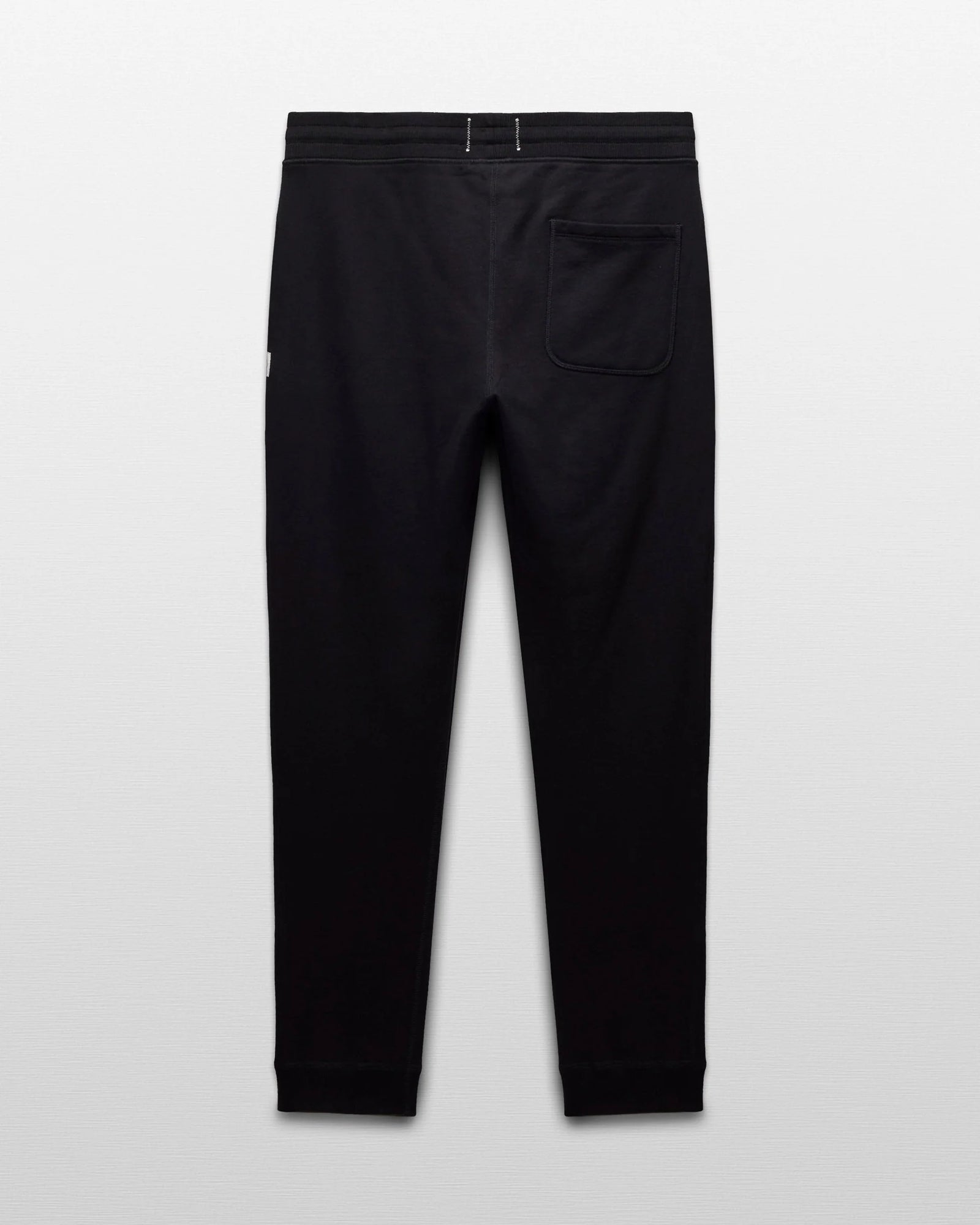 Reigning Champ Midweight Terry Slim Sweatpant in Black
