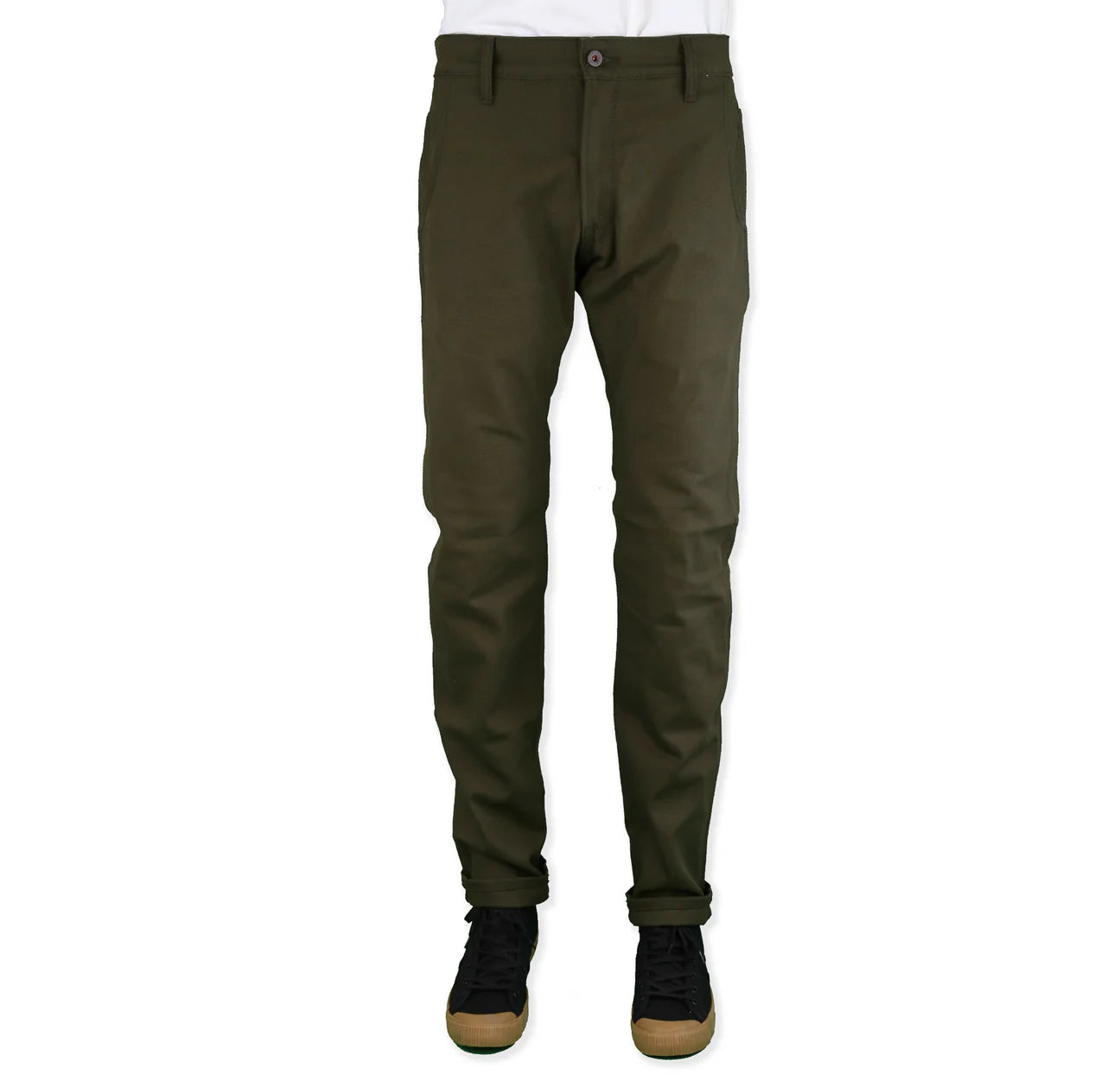 Railcar Fine Goods Flight Trouser in Olive
