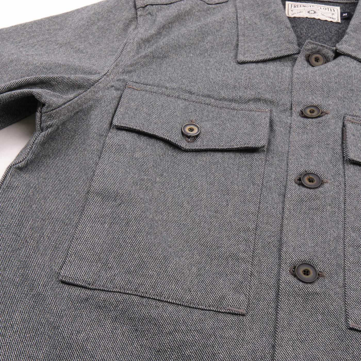 Freenote Cloth Midway CPO in Marine Twill