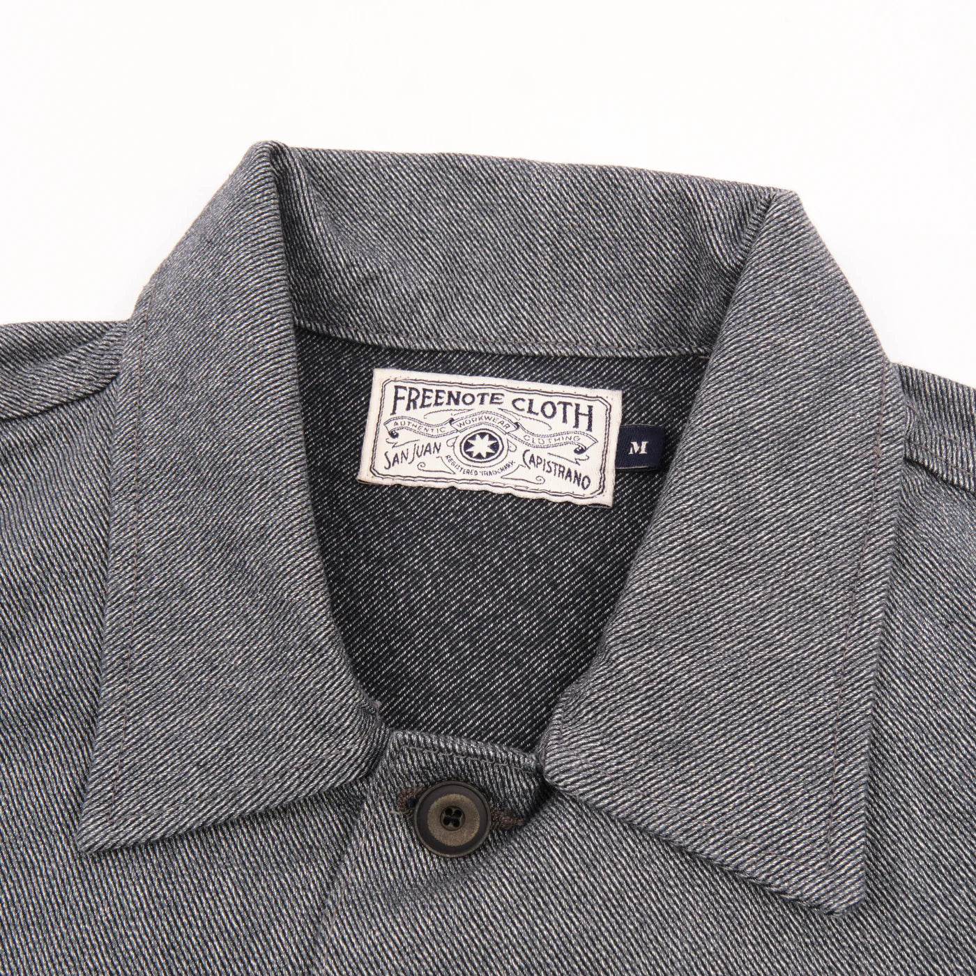 Freenote Cloth Midway CPO in Marine Twill