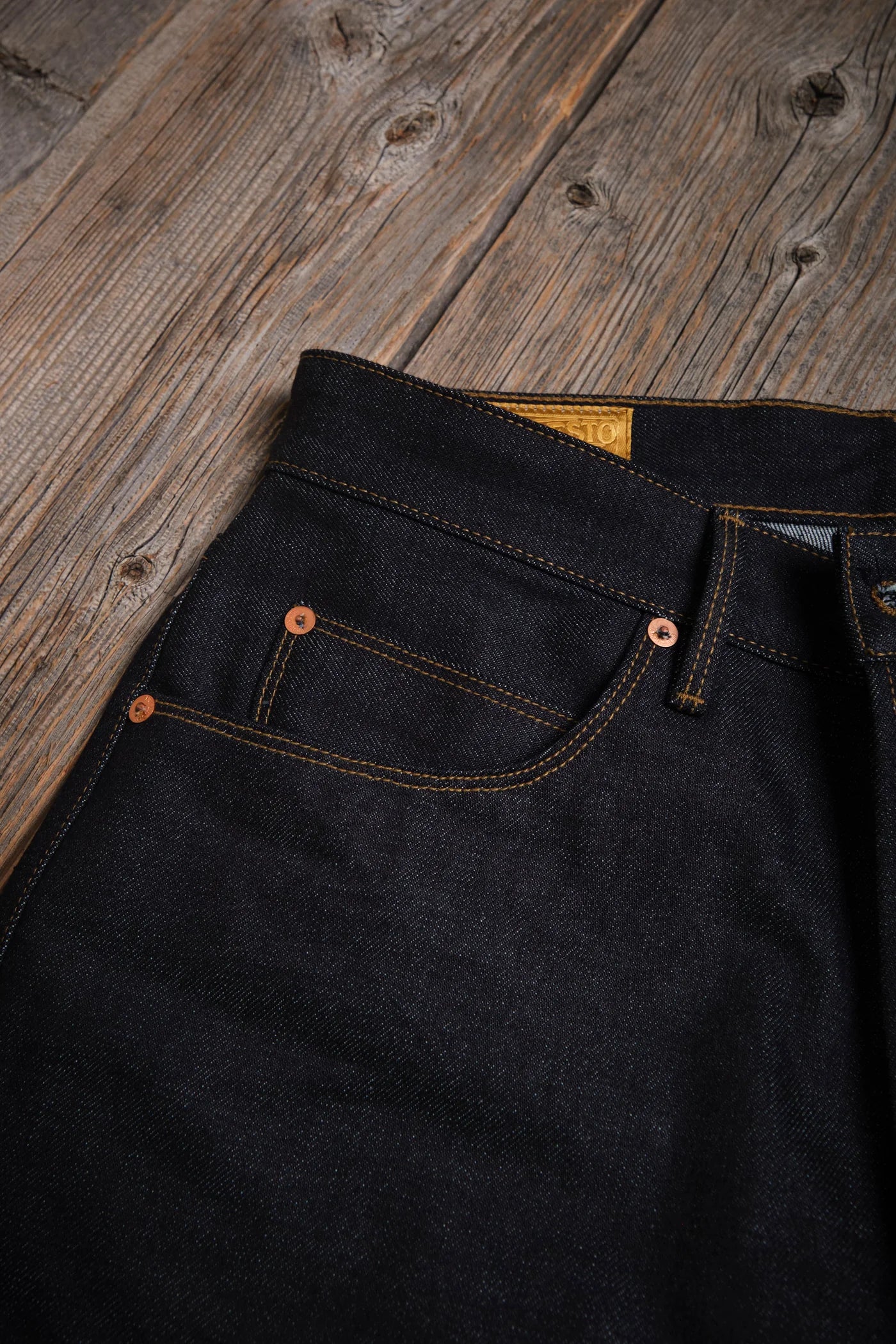 Freenote Cloth Modesto Straight Cut in 14.5 Ounce Kaihara Denim