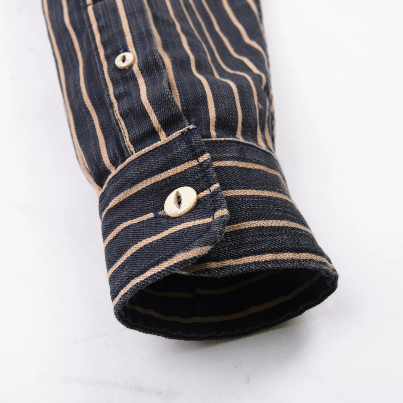 Freenote Cloth Rancho in Navy Stripe