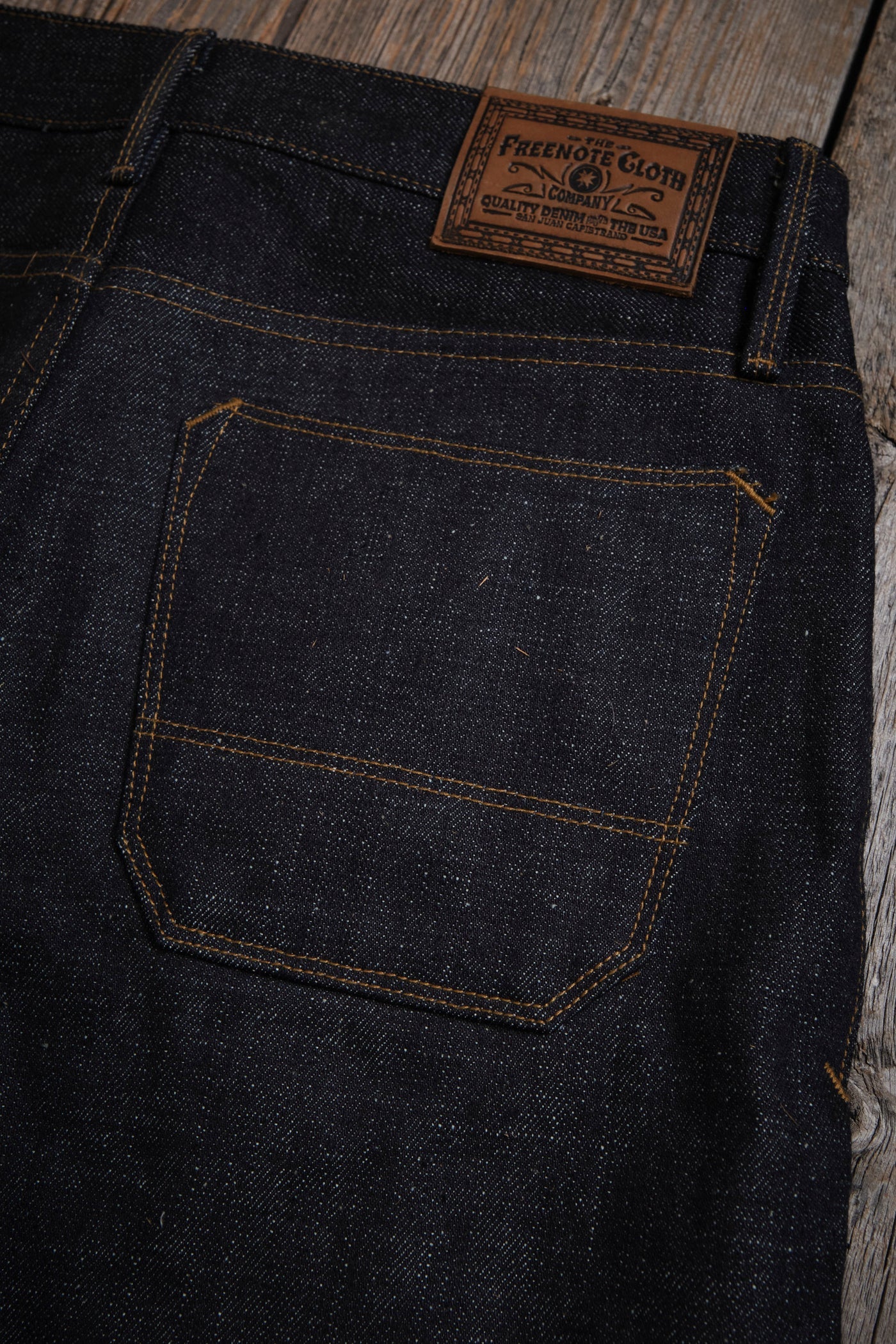 Freenote Cloth Trabuco Classic Straight in 17 Ounce Indigo Denim