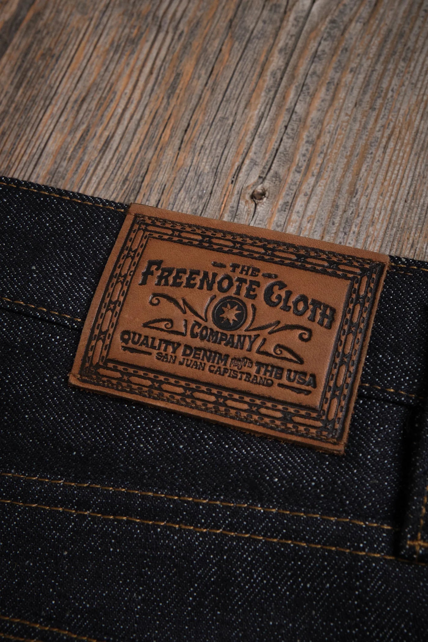 Freenote Cloth Trabuco Classic Straight in 17 Ounce Indigo Denim