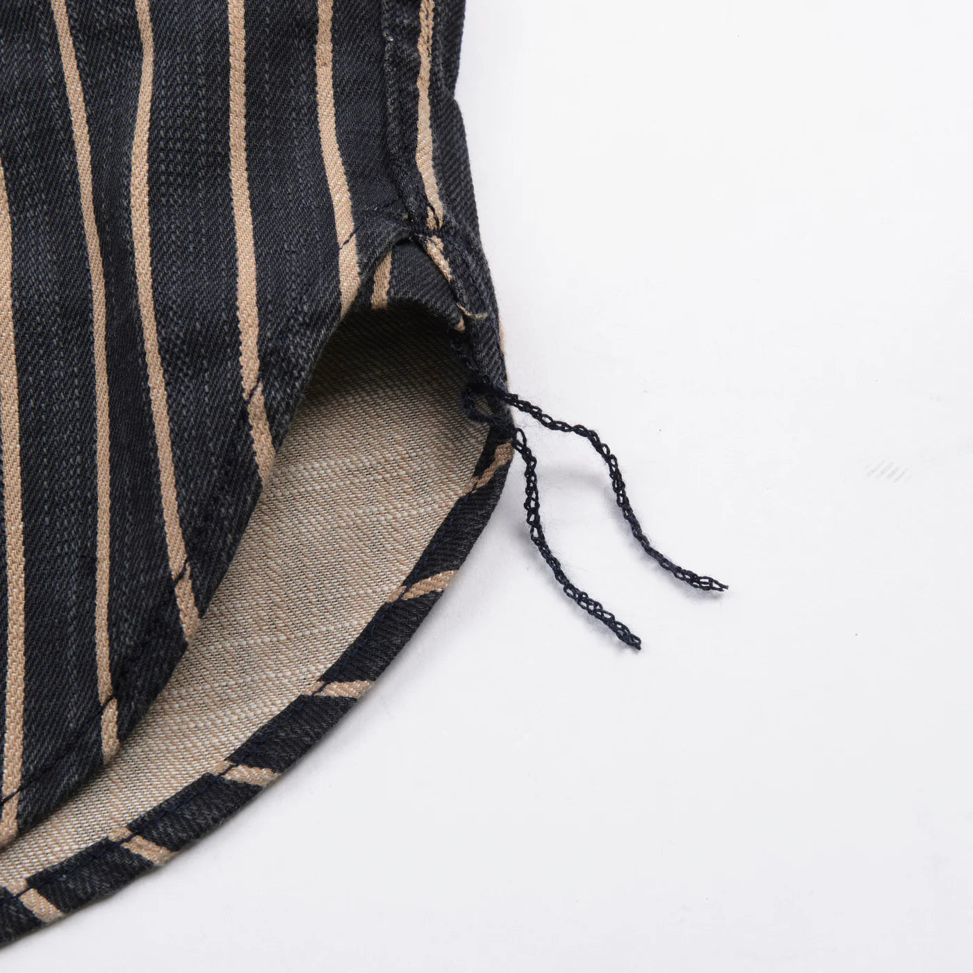 Freenote Cloth Rancho in Navy Stripe