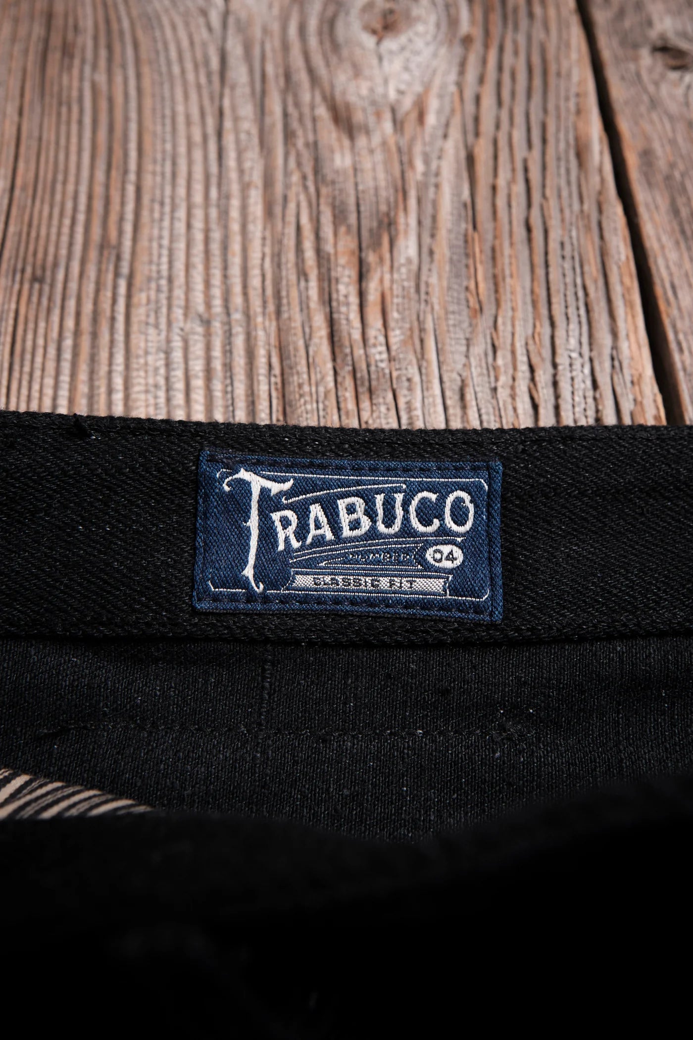 Freenote Cloth Trabuco Classic Straight in 17 Ounce Black Slub