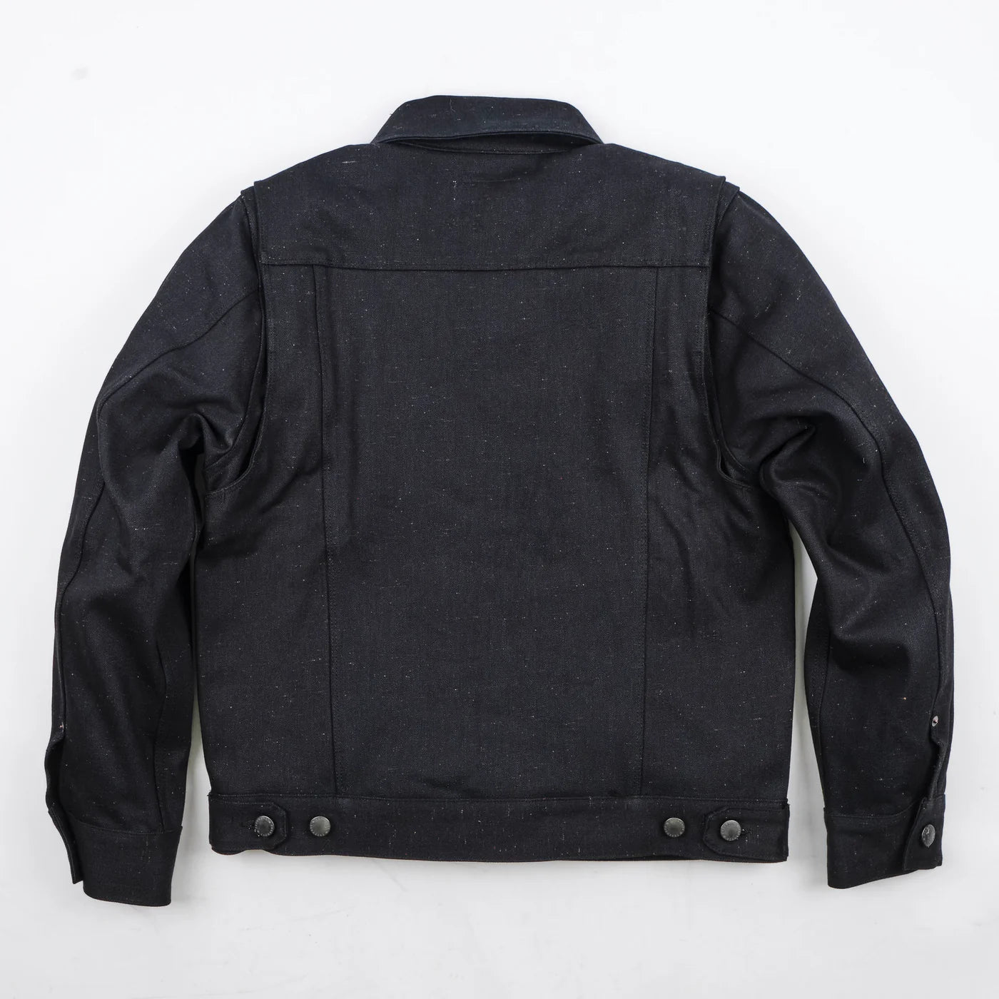 Freenote Cloth Riders Jacket in 14 Ounce Raw Fleck