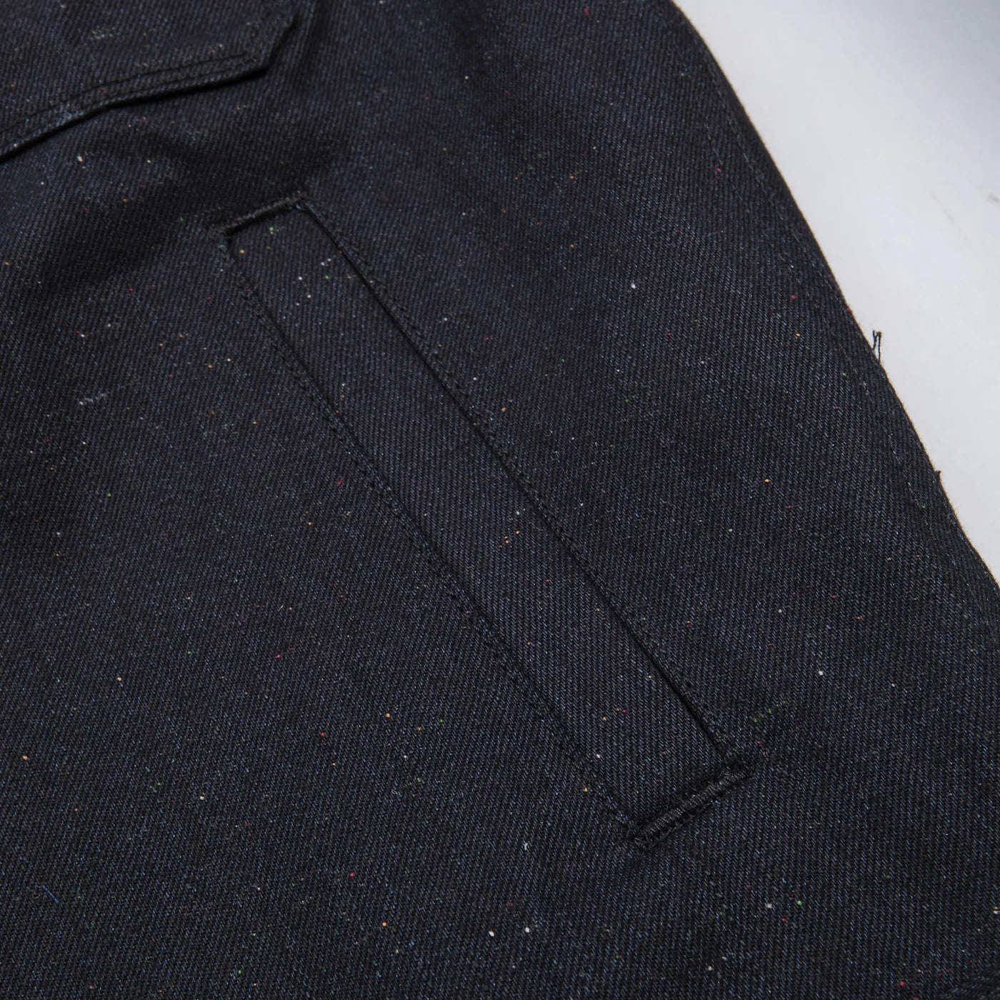 Freenote Cloth Riders Jacket in 14 Ounce Raw Fleck