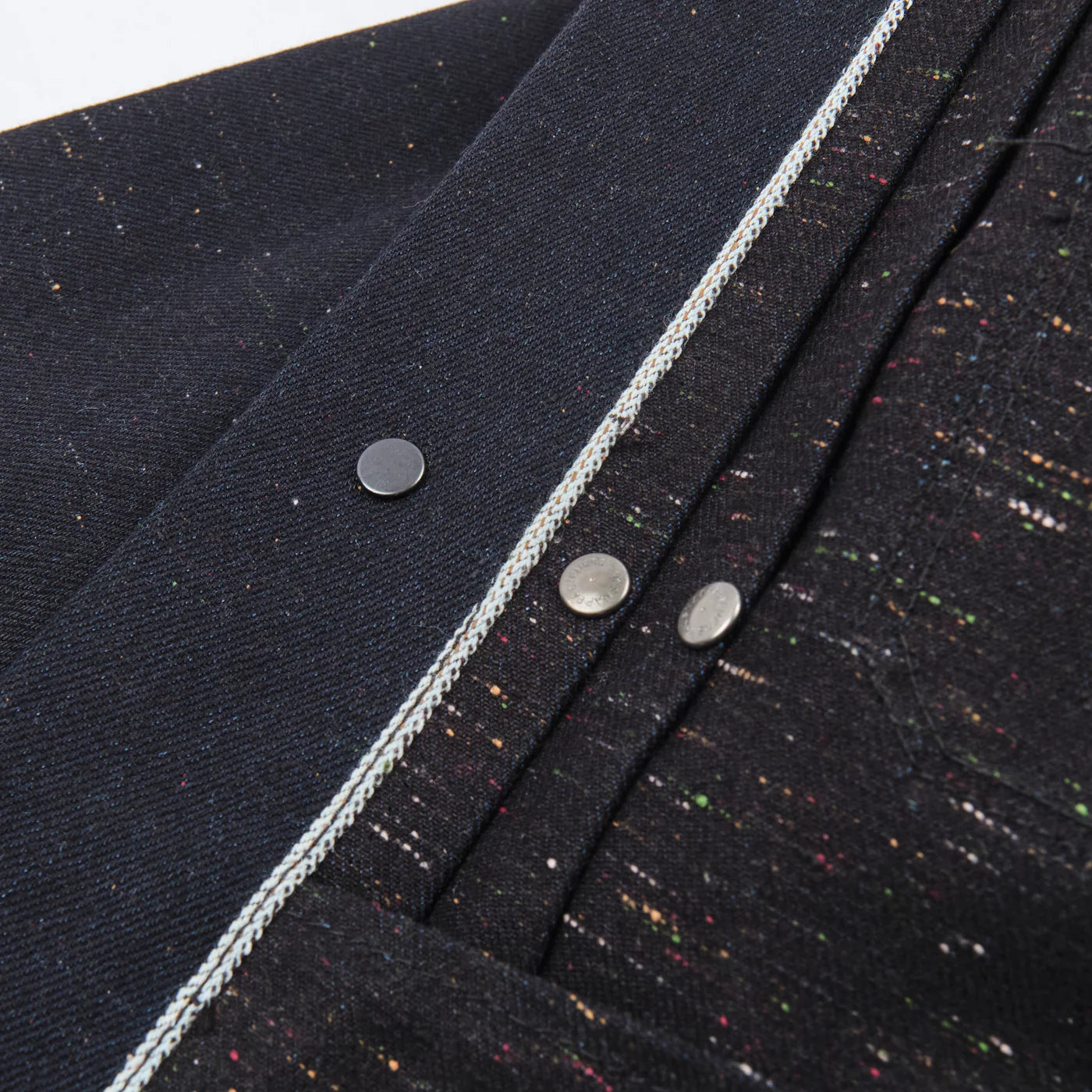 Freenote Cloth Riders Jacket in 14 Ounce Raw Fleck