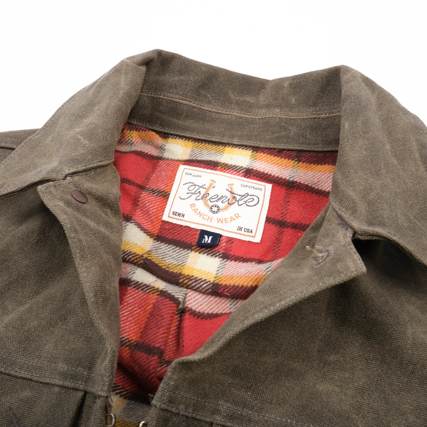 Freenote Cloth Faro in 20 Ounce Tobacco Waxed Canvas