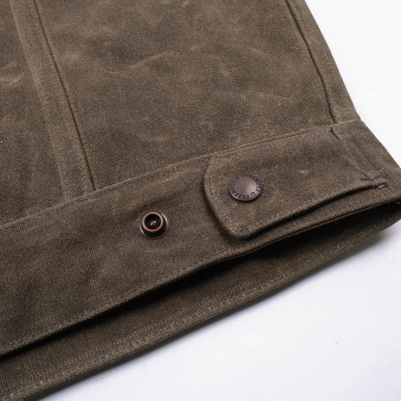 Freenote Cloth Faro in 20 Ounce Tobacco Waxed Canvas