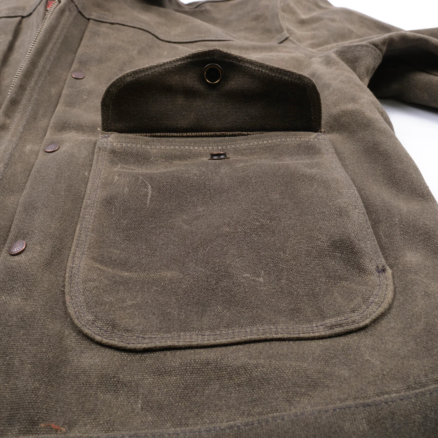 Freenote Cloth Faro in 20 Ounce Tobacco Waxed Canvas