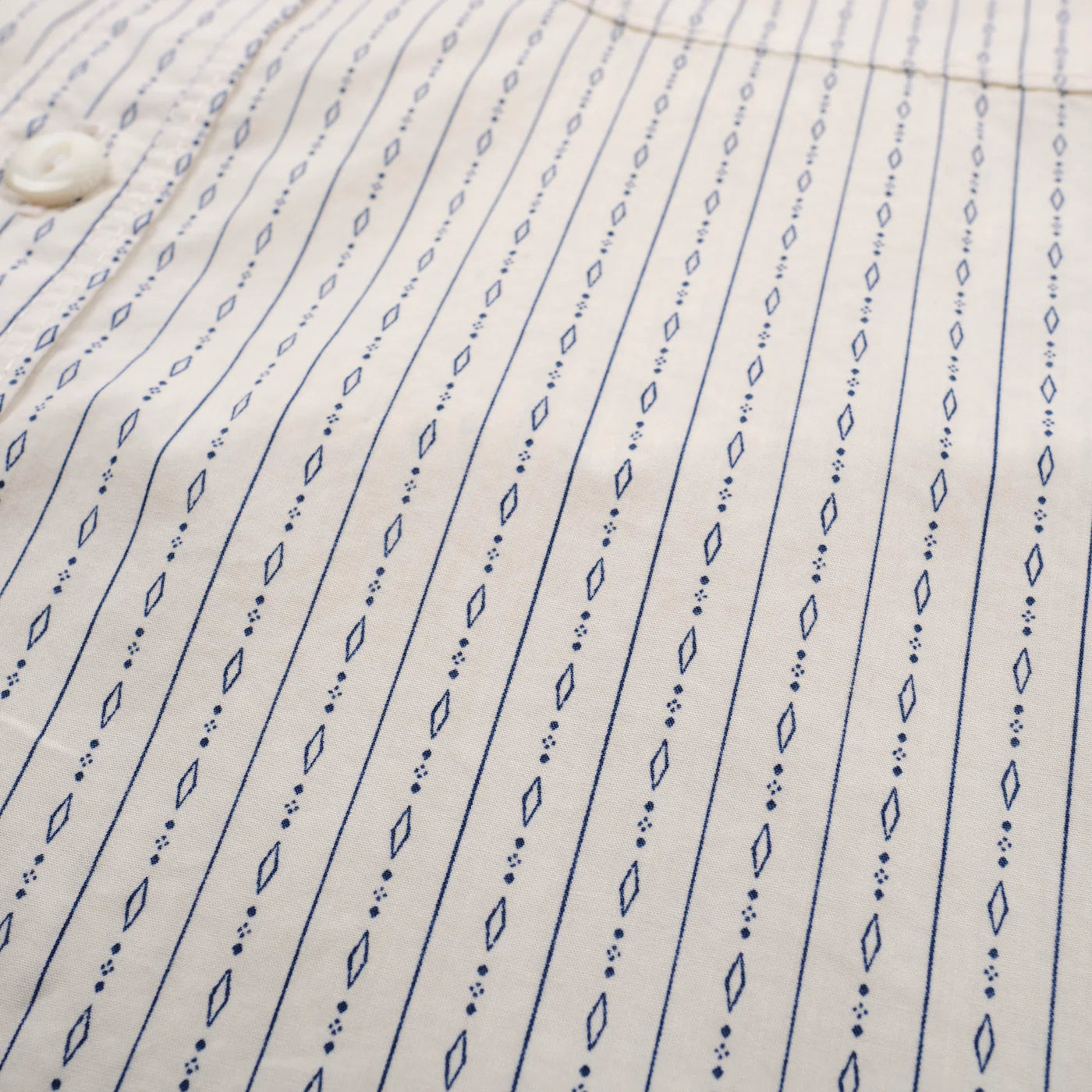 Freenote Cloth Wells in White Stripe