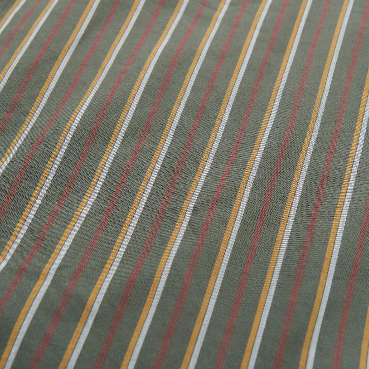 Freenote Cloth Hawaiian in Olive Stripe